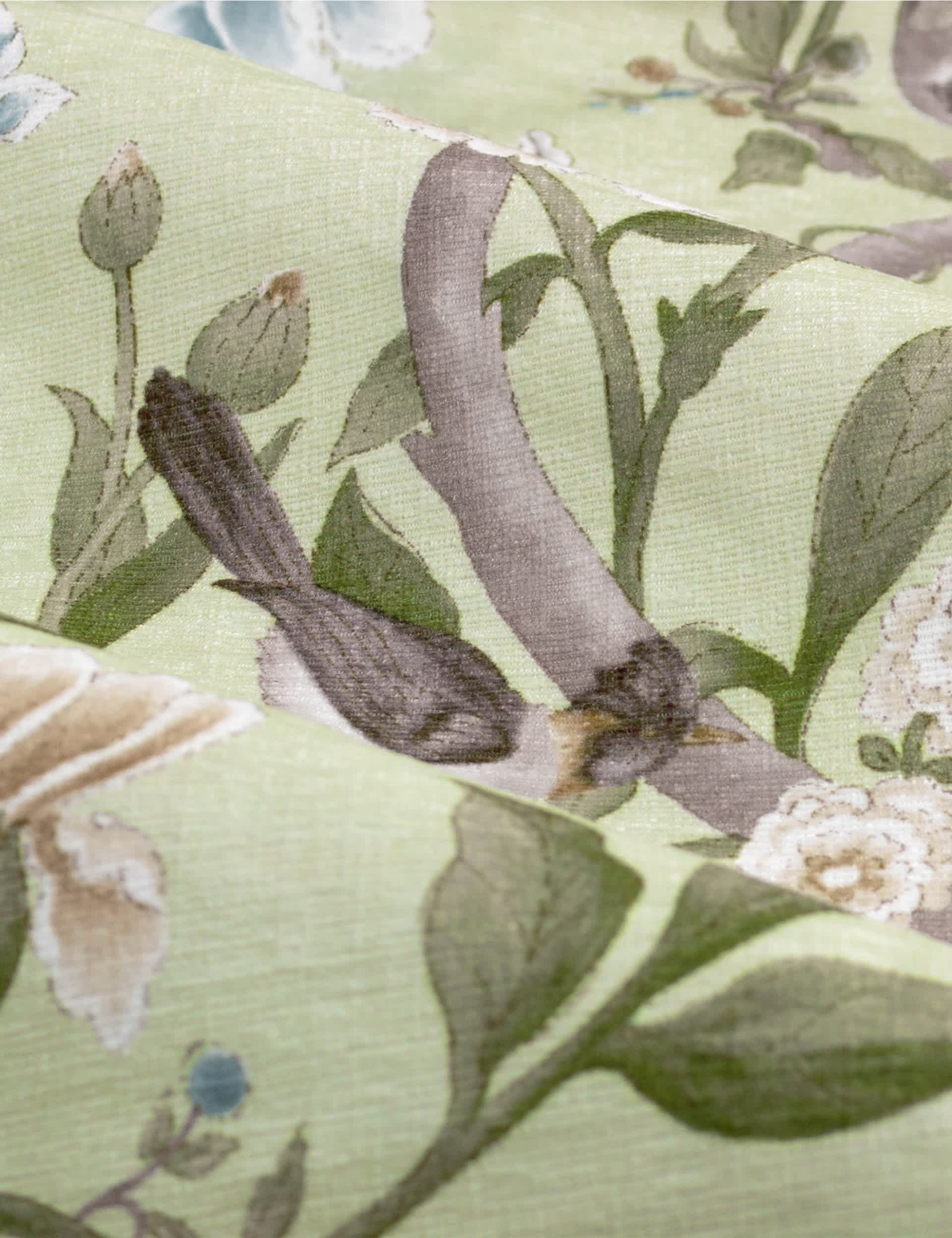 Sanderson Porcelain Garden Chenille Curtains