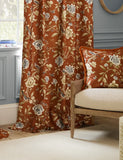 Sanderson Porcelain Garden chenille curtains, UK version