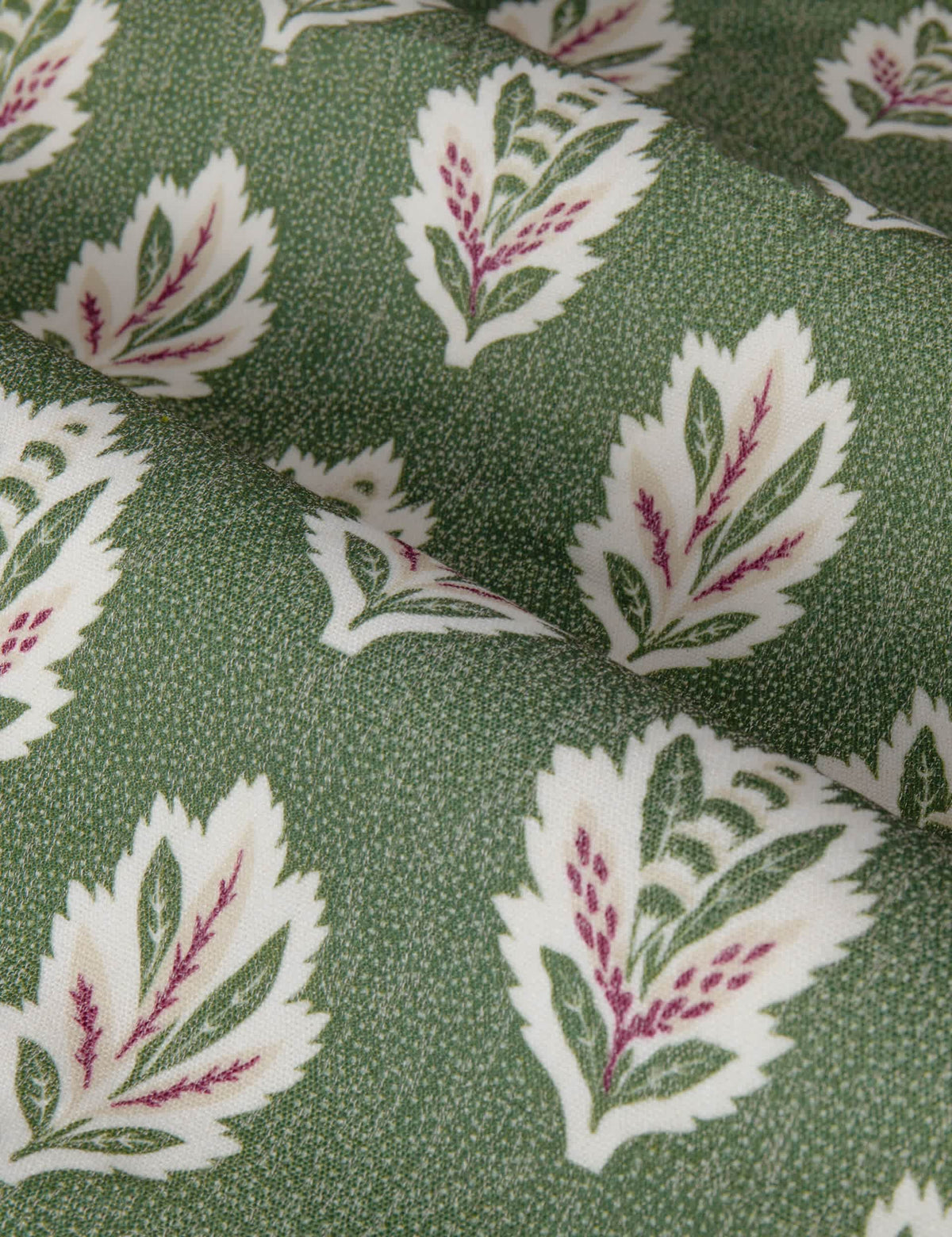 Sanderson Sessile Leaf Pencil Pleat Curtains