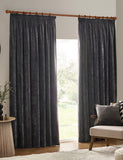 Yard Chenille Blackout Pencil Pleat Curtains, imported from the UK