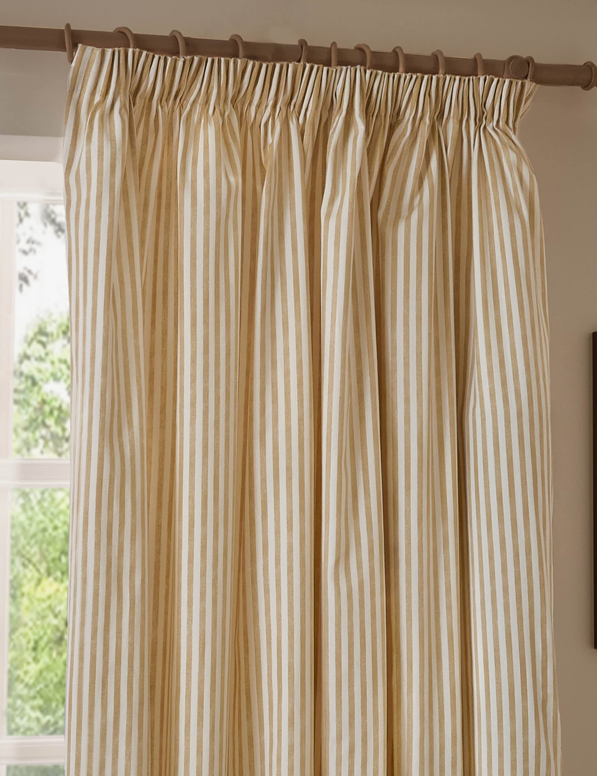 Yard blackout pencil pleat curtains (British brand)