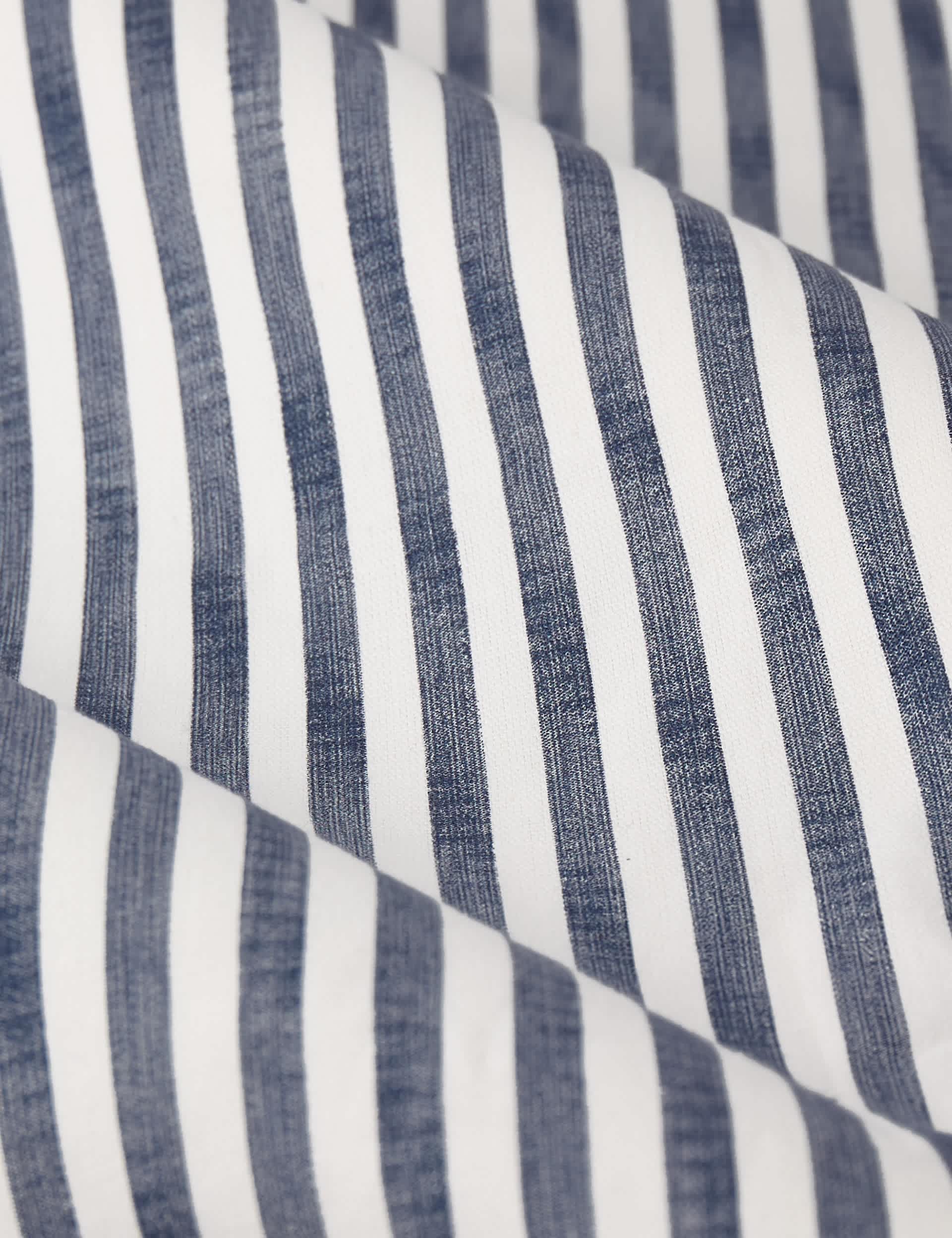 Yard Hebden Pure Cotton Striped Curtains