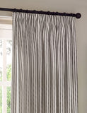 Yard pure cotton striped curtains - British product