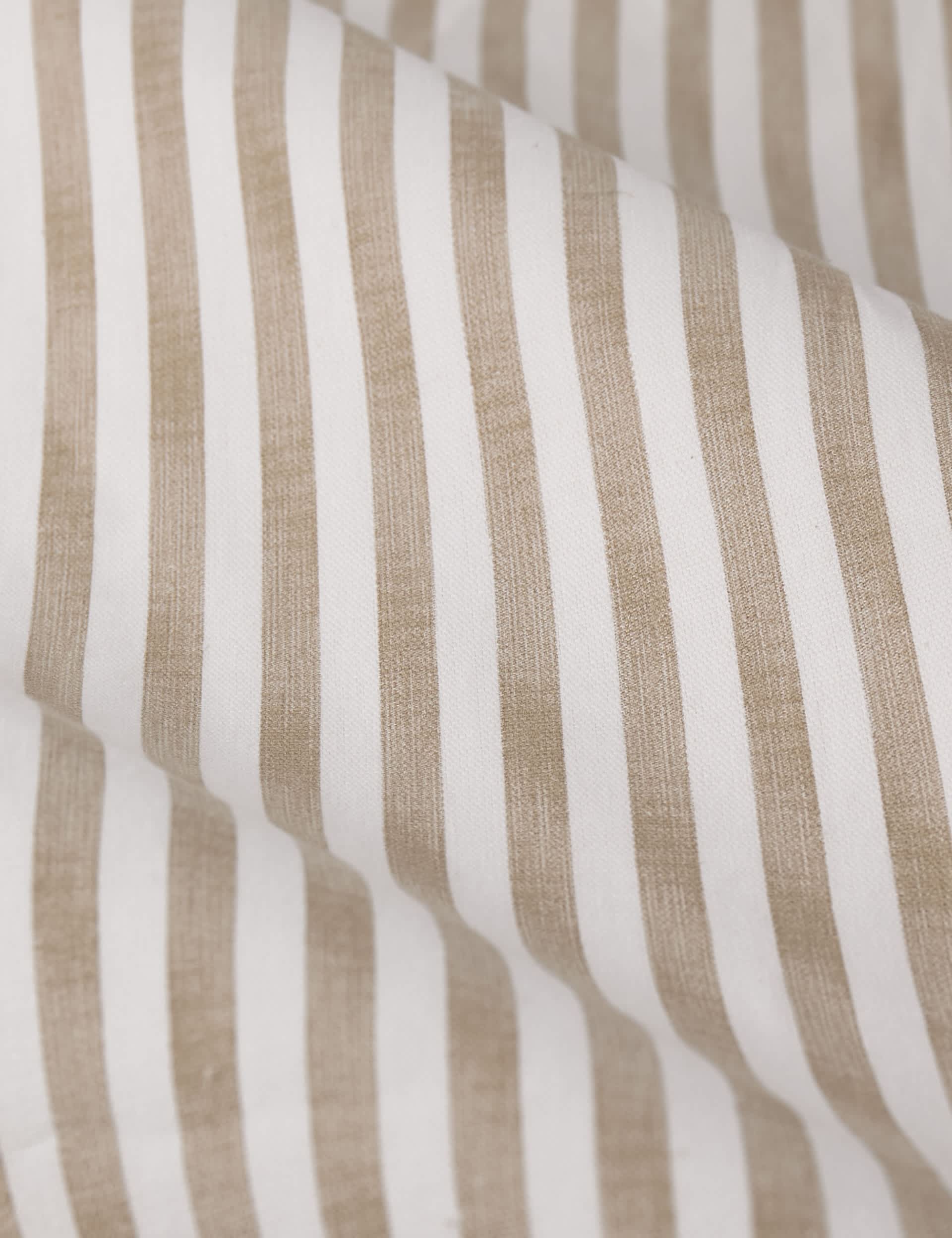 Yard Hebden Pure Cotton Striped Curtains