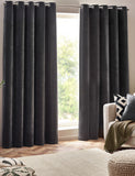 Yard chenille velvet eyelet curtains (British brand)