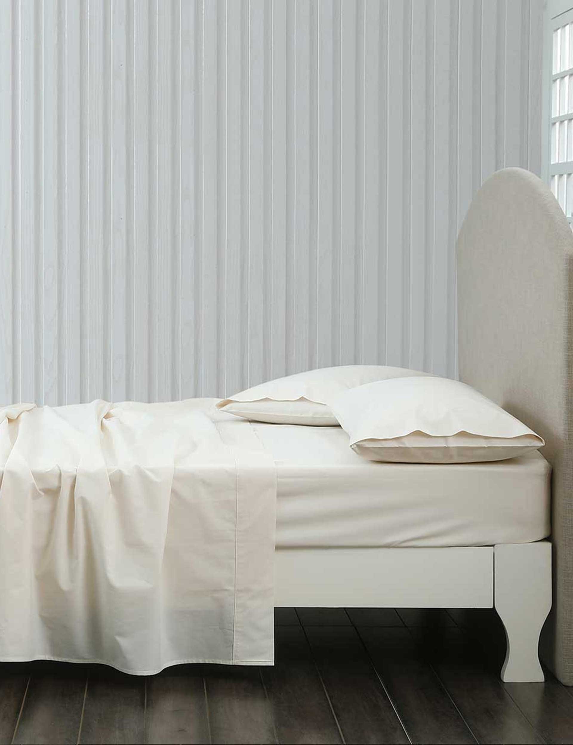 MM Linen pure cotton fitted sheet set 200 thread count (British brand)