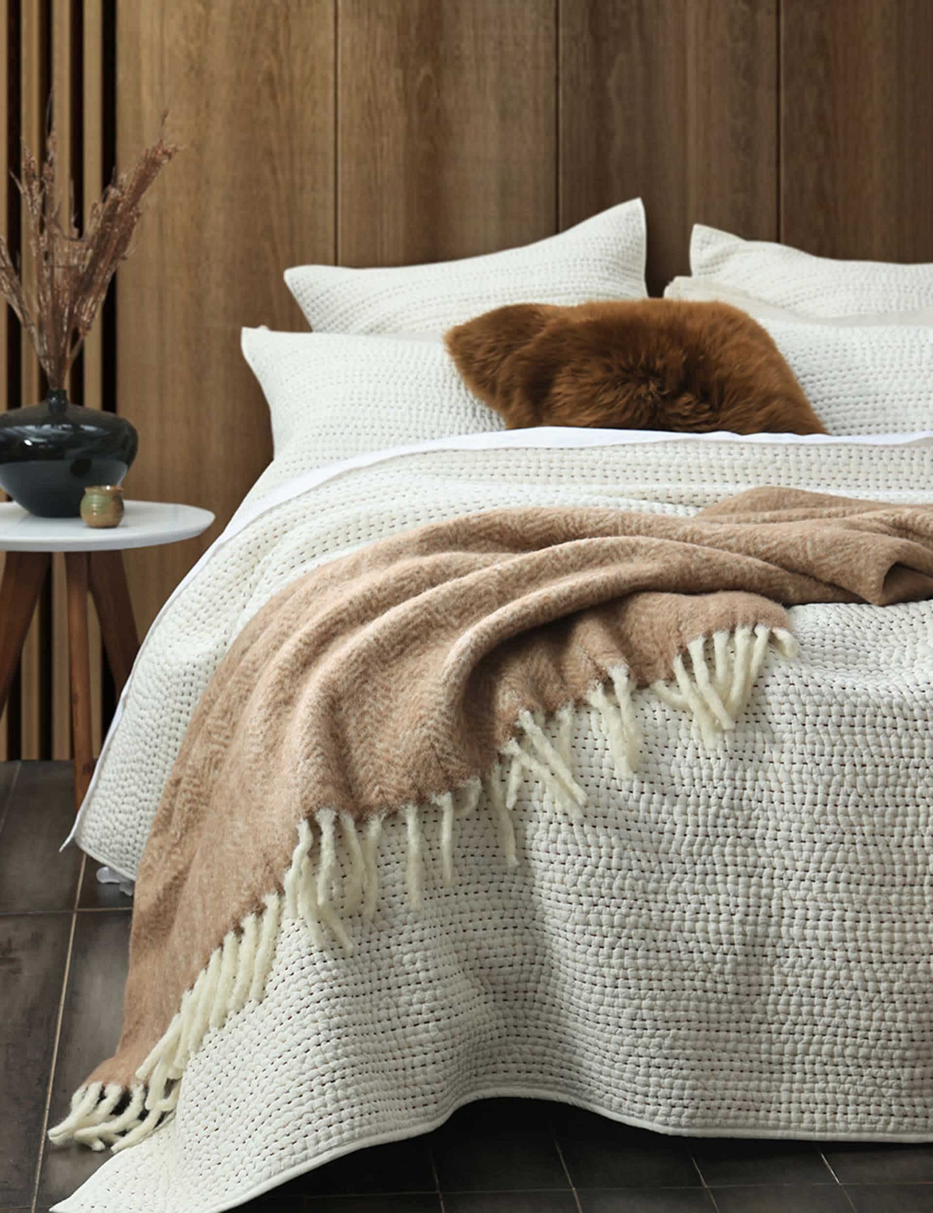 MM Linen pure cotton coverlet set, imported from the UK