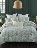 MM Linen pure cotton bedding set floral leaf design - British product
