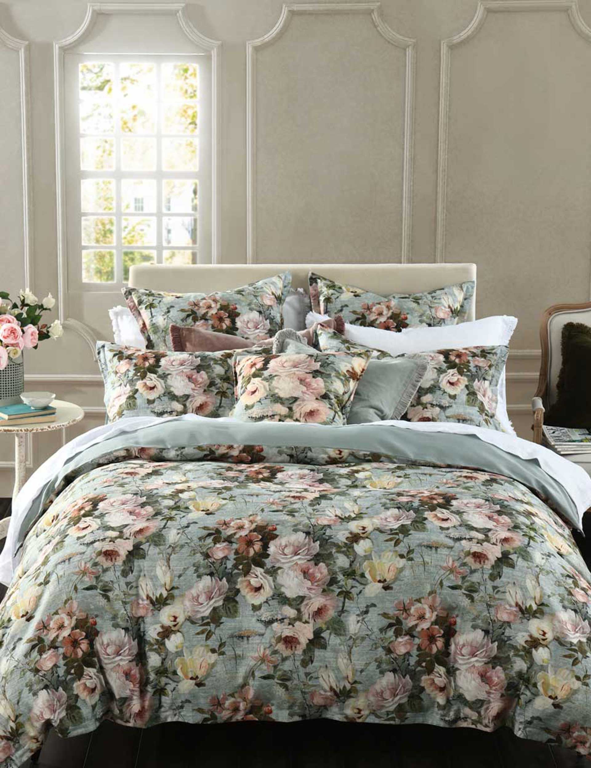 MM Linen Odile floral bedding set, imported from the UK