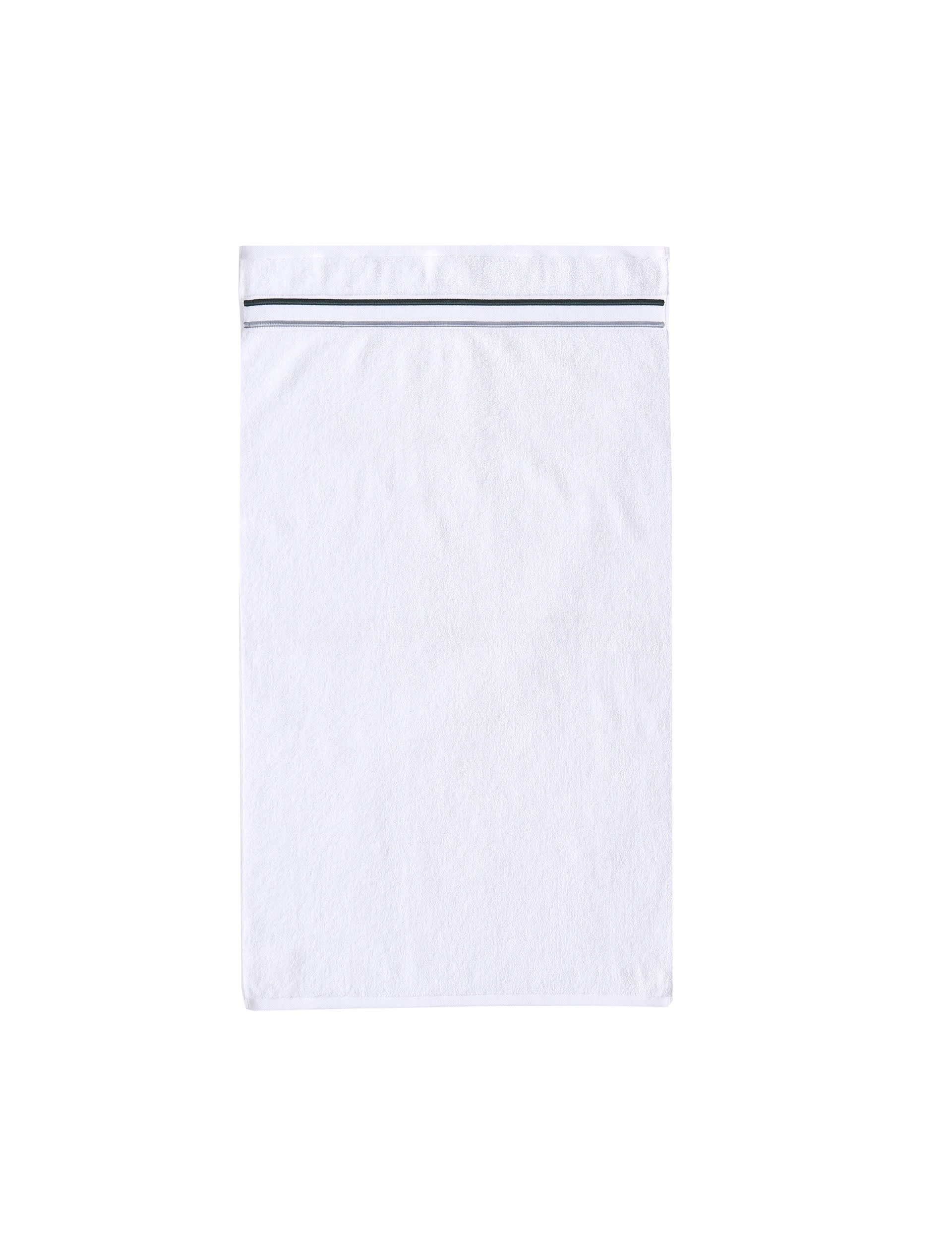 Designers Guild pure cotton embroidered towel, imported from the UK