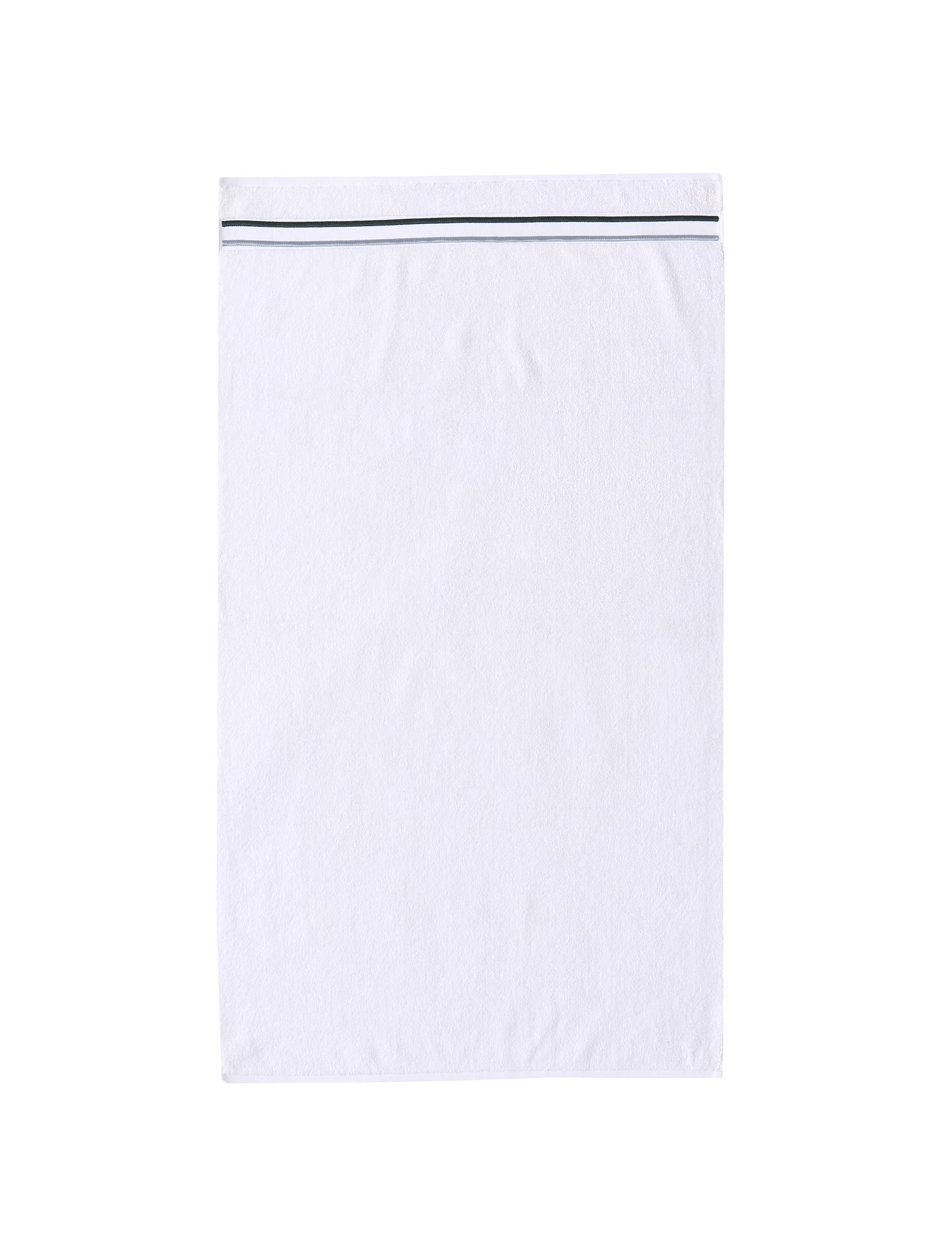 Designers Guild pure cotton embroidered towel, imported from the UK