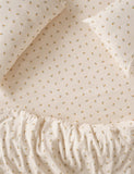 Piglet in Bed linen rich posy bud fitted sheet, imported from the UK