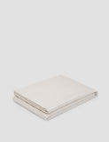 Piglet in Bed folk floral linen rich flat sheet, UK version