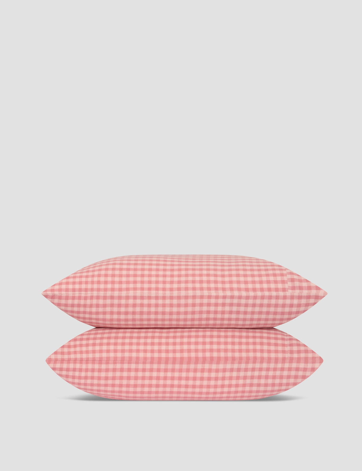 Piglet In Bed 2 Pack Linen Rich Gingham Pillowcases