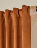 MADE Audley Velour Eyelet Curtains imported from the UK