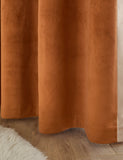 MADE Audley Velour Eyelet Curtains imported from the UK