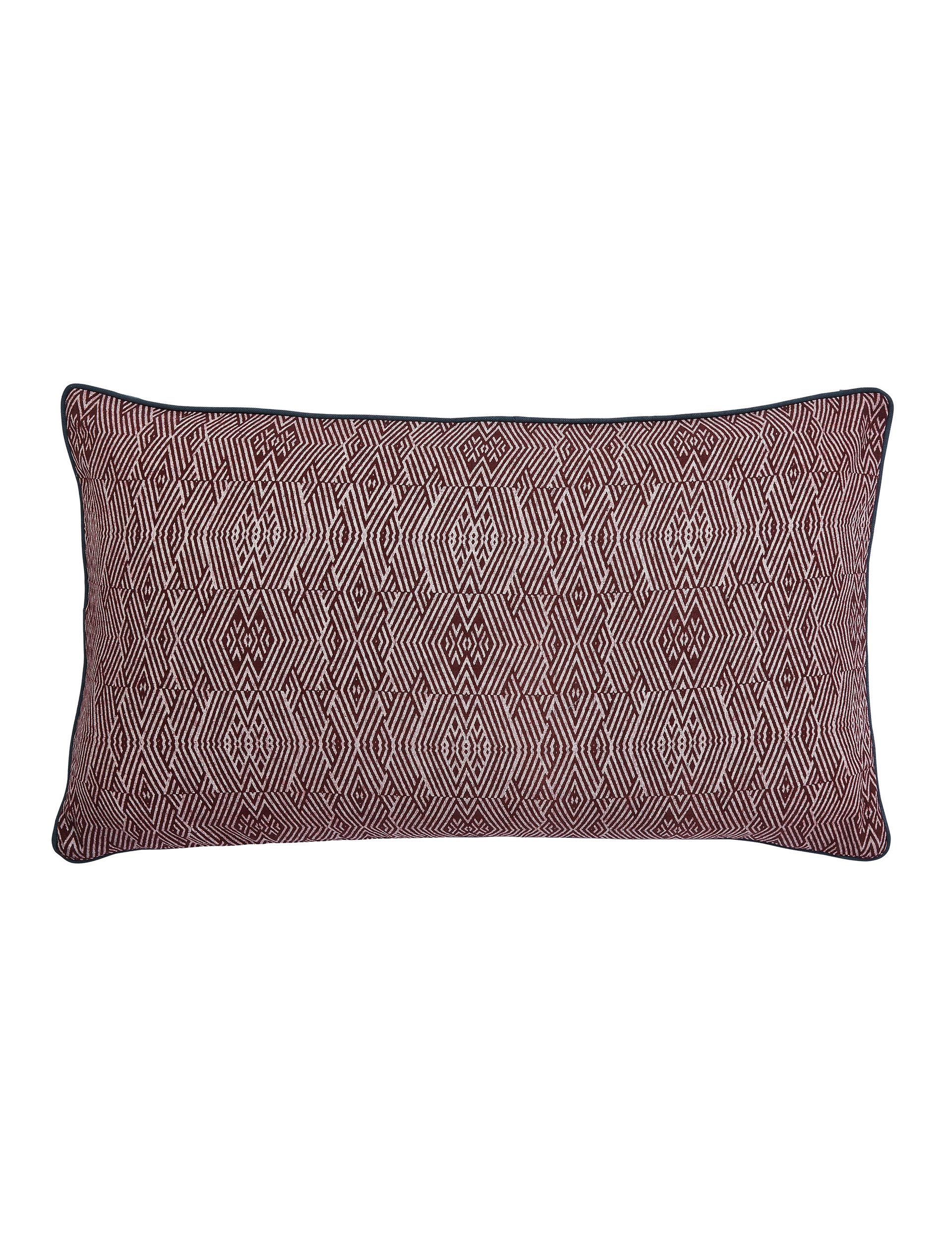 Bedeck of Belfast pure cotton geometric cushion, UK version