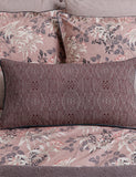 Bedeck of Belfast pure cotton geometric cushion, UK version