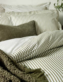YARD Pure Cotton Striped Fitted Sheet