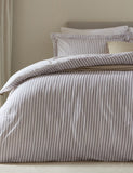 Yard 2 Pack Pure Cotton Hebden Stripe Pillowcases