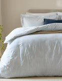 Yard 2 Pack Pure Cotton Hebden Stripe Pillowcases
