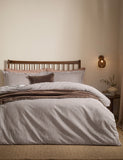 YARD Hebden Striped Cotton Reversible Bedding Set