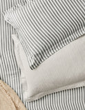 Yard Hebden Striped Cotton Reversible Bedding Set