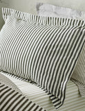 Yard Hebden Striped Cotton Reversible Bedding Set