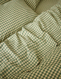 Piglet In Bed Linen Rich Gingham Flat Sheet