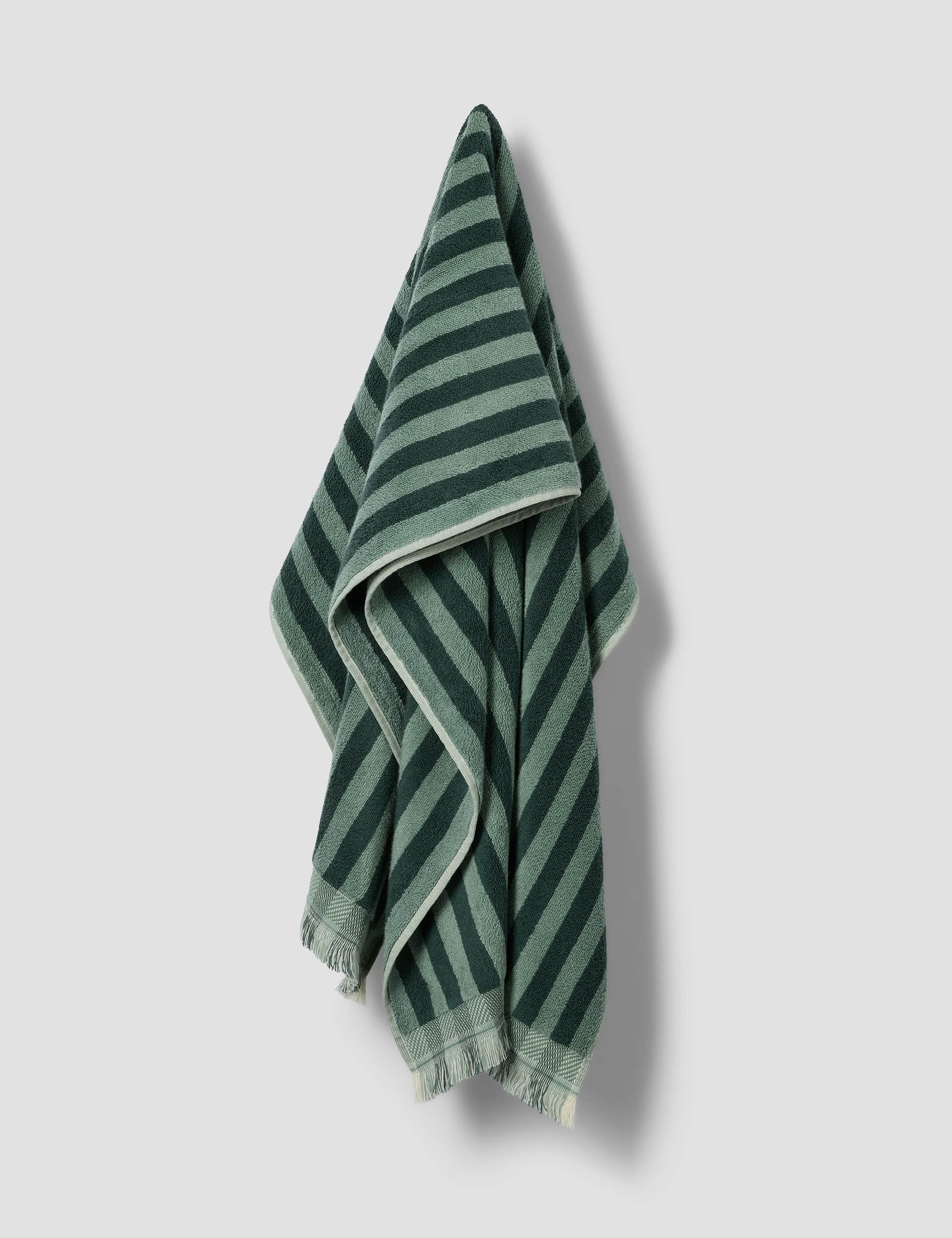 Piglet In Bed Pure Cotton Striped Towel