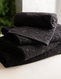 Rockett St George Leopard Jacquard Bath Towel (British brand)