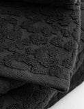 Rockett St George Leopard Jacquard Bath Towel (British brand)