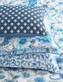 Amsee Geo Embroidered Bolster Cushion 40x60cm, UK version