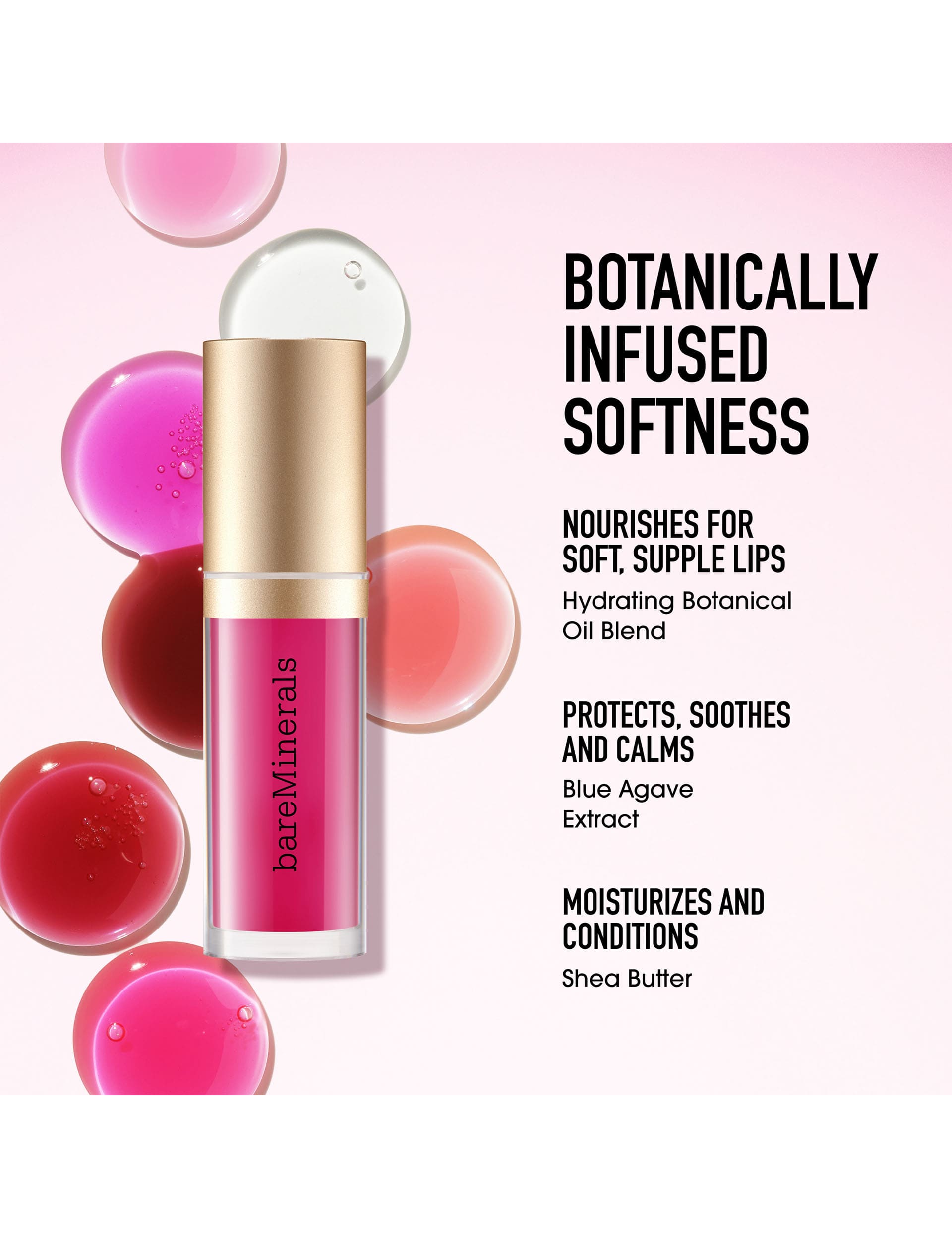 bareMinerals Nourishing Lip Oil 3.8ml - British product