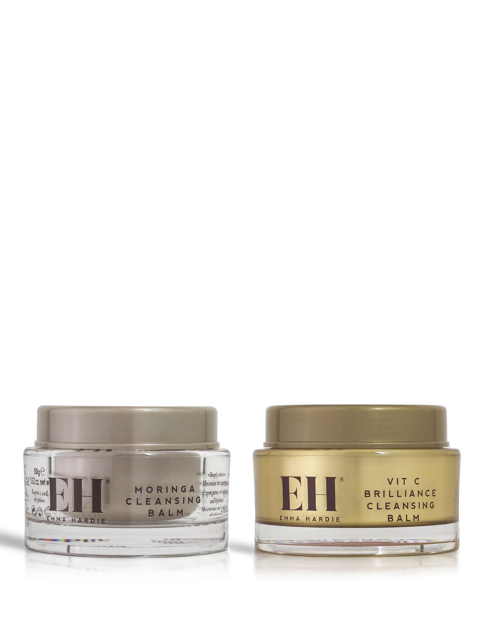 Emma Hardie Iconic Duo 50g cleansing balm set (British brand)