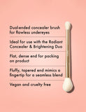 ICONIC London highlight and blush brush, imported from the UK