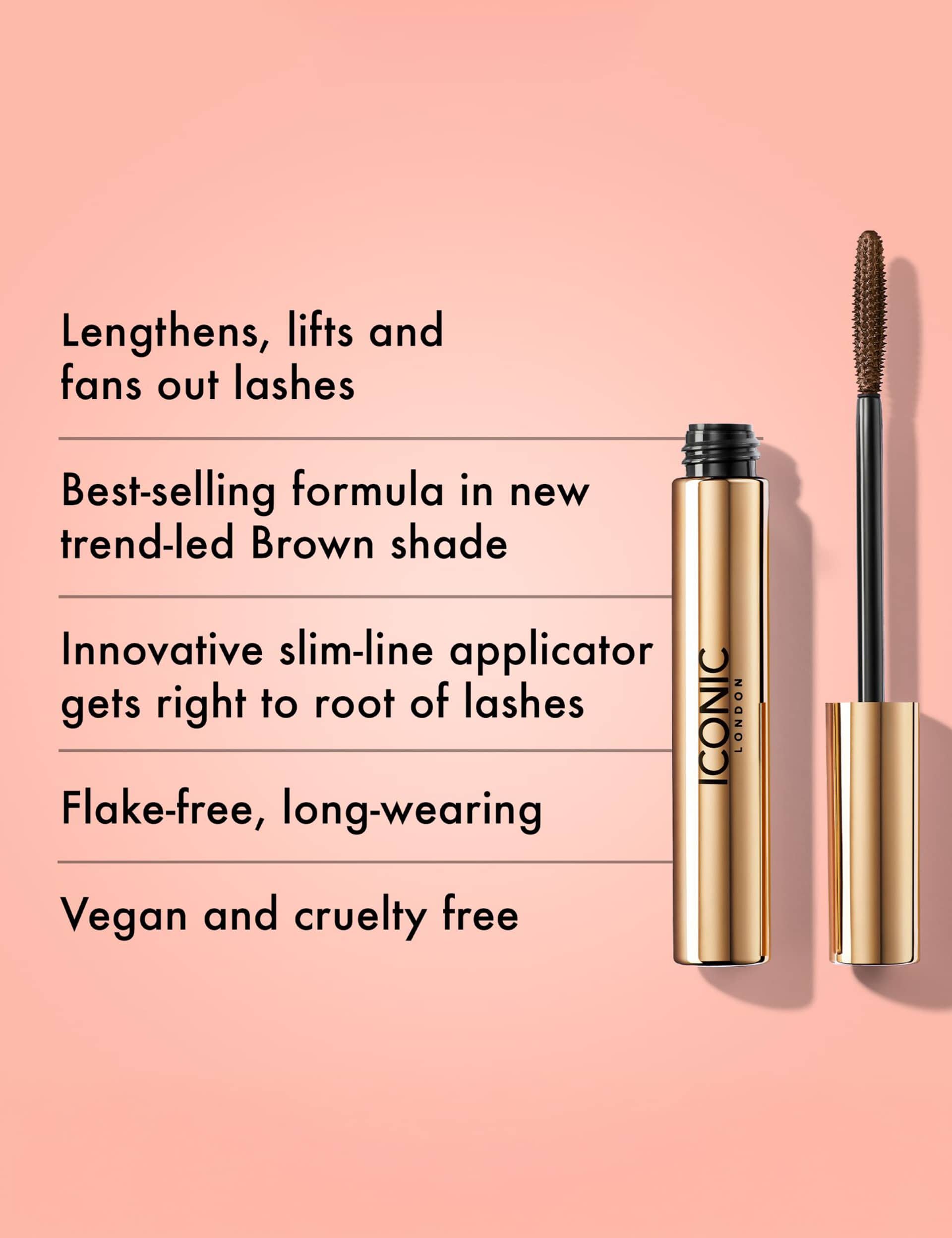 ICONIC London ultra-black mascara 9 ml (British brand)