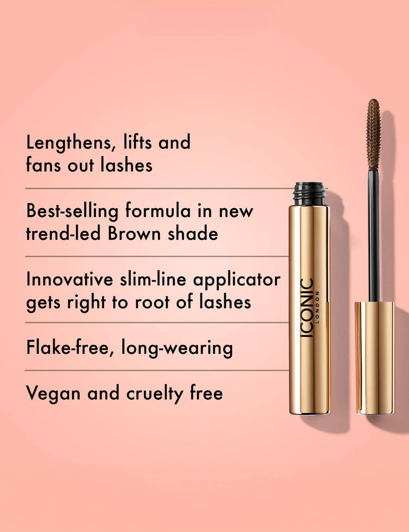 ICONIC London ultra-black mascara 9 ml (British brand)