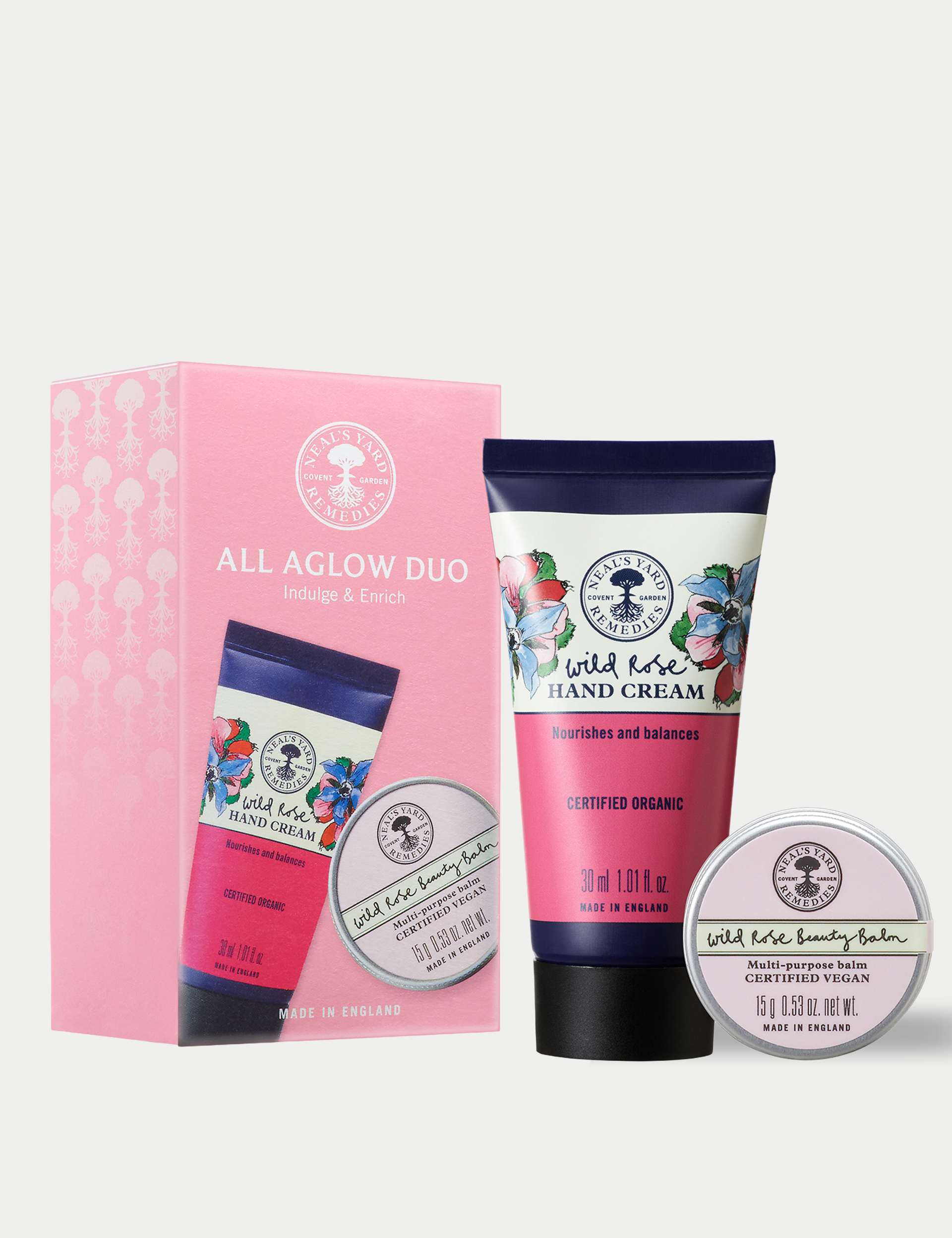 Neal's Yard Remedies Wild Rose duo (British brand)