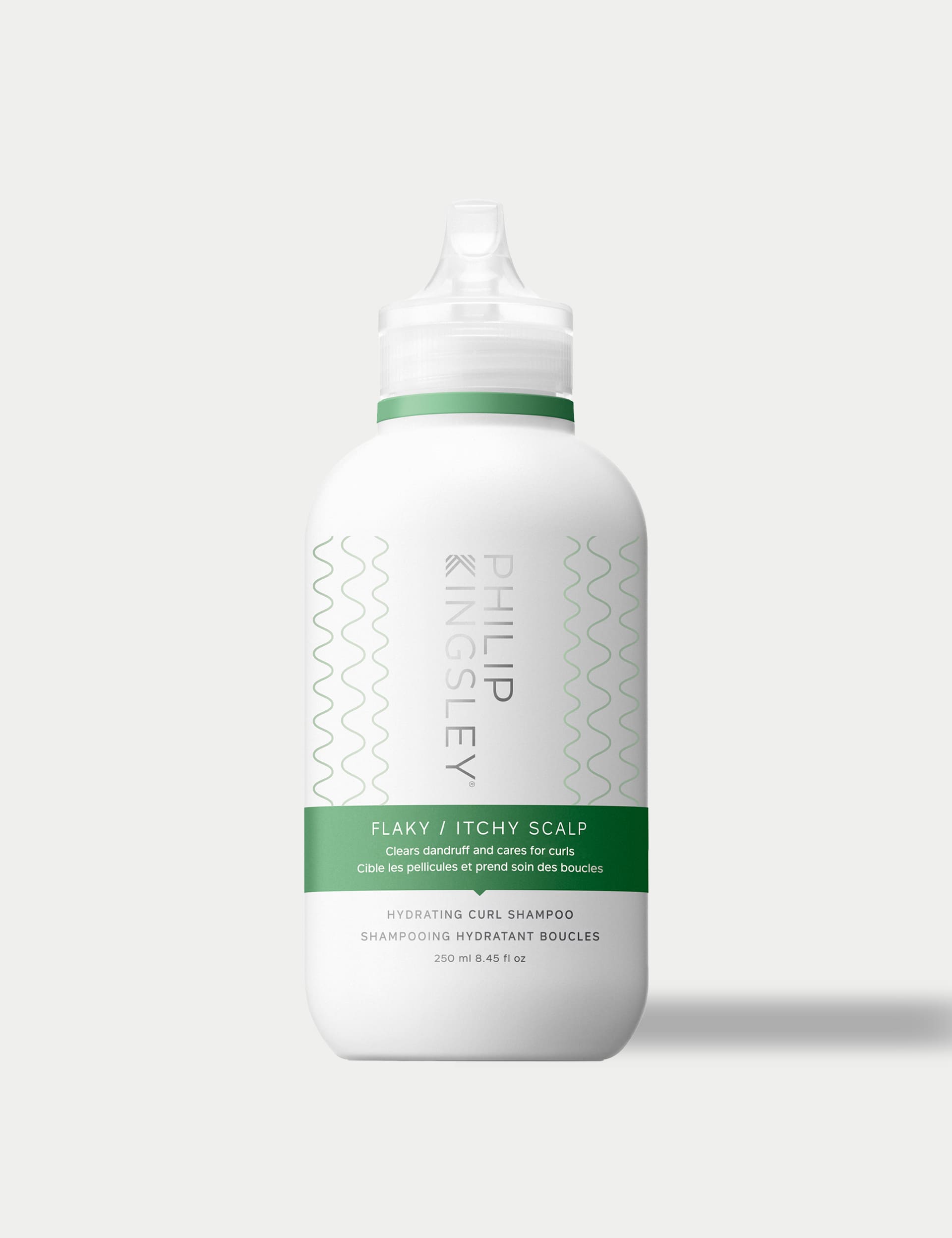 Philip Kingsley anti-dandruff shampoo flaky/itchy scalp hydrating curl 250ml, imported from the UK