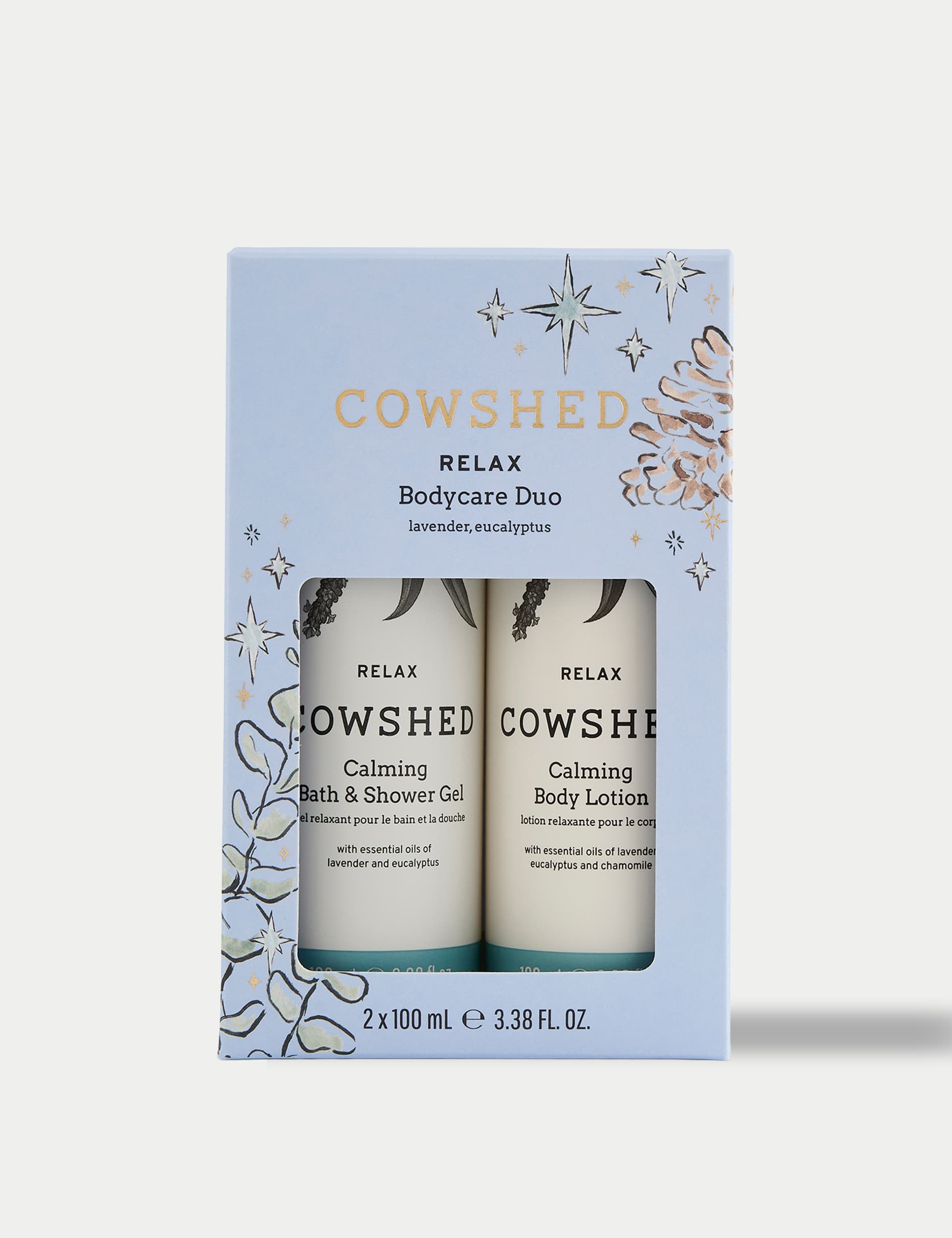 Relax bodycare duo 2 x 100ml, imported from the UK