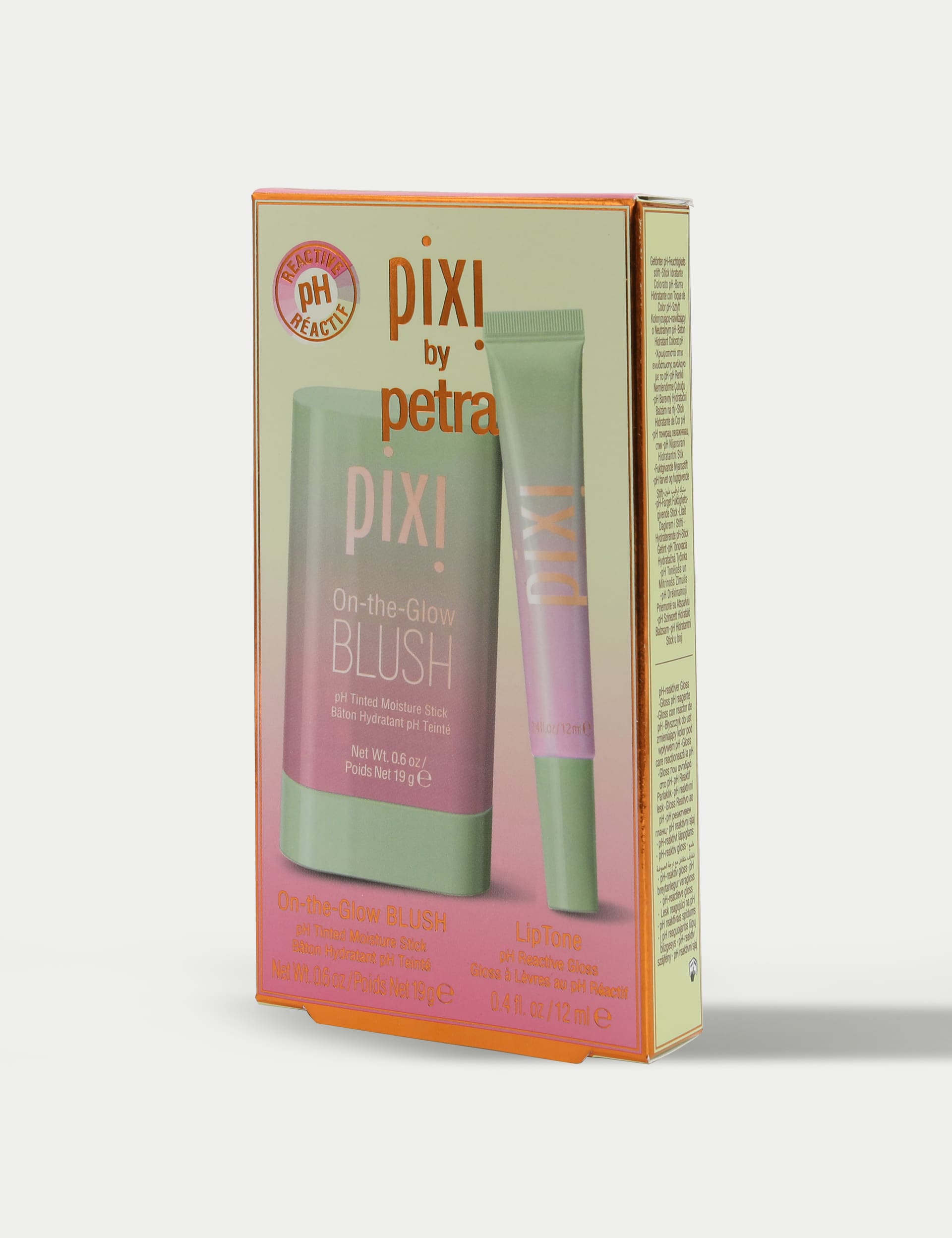 Ph Active Duo cheek and lip tint set, imported from the UK
