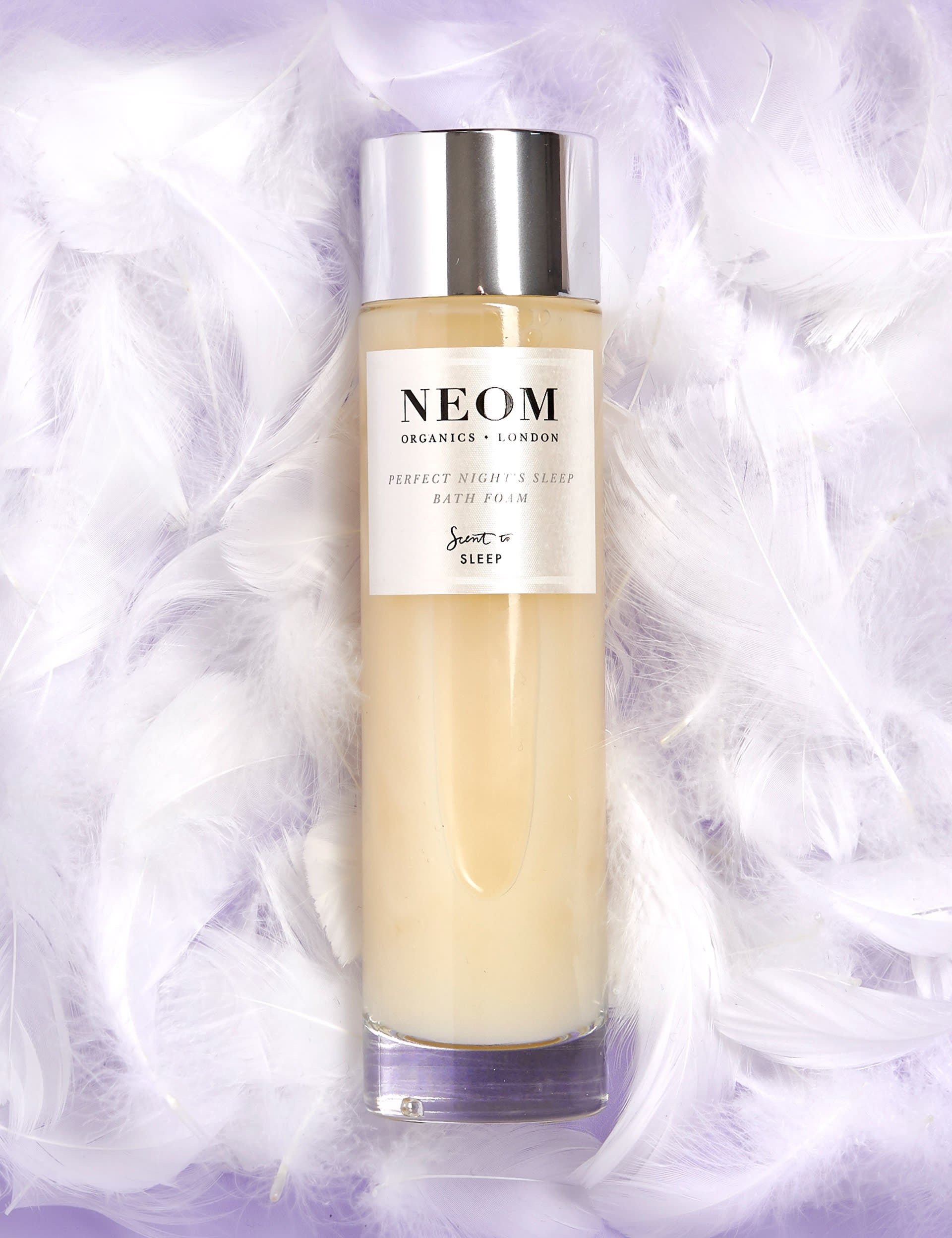 NEOM Perfect Night's Sleep Bath Foam 200ml, imported from the UK