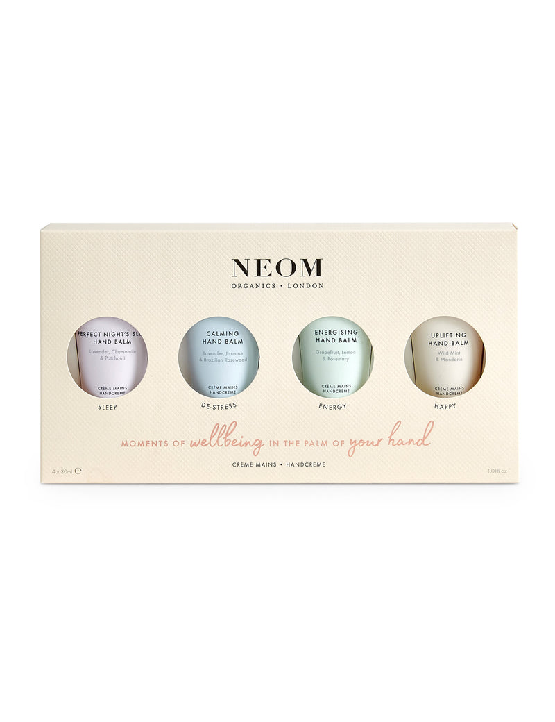 NEOM Wellbeing hand balm collection 215g, imported from the UK