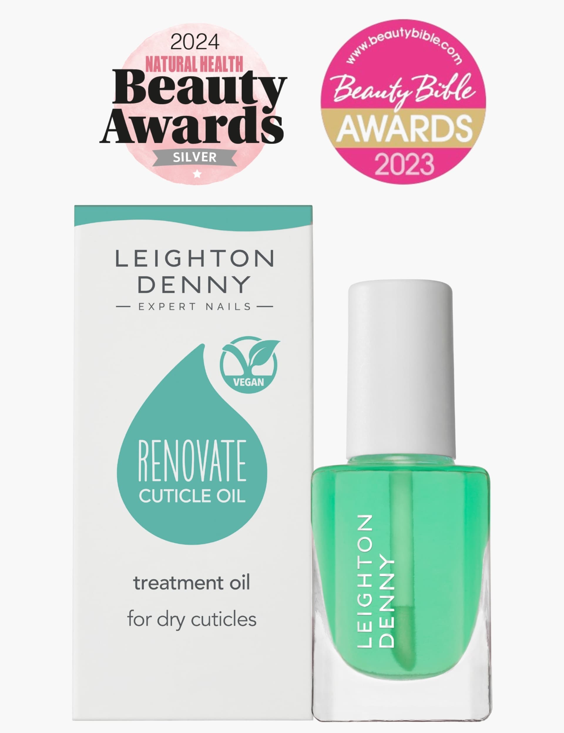 Leighton Denny Renovate cuticle oil 13.5ml (British brand)