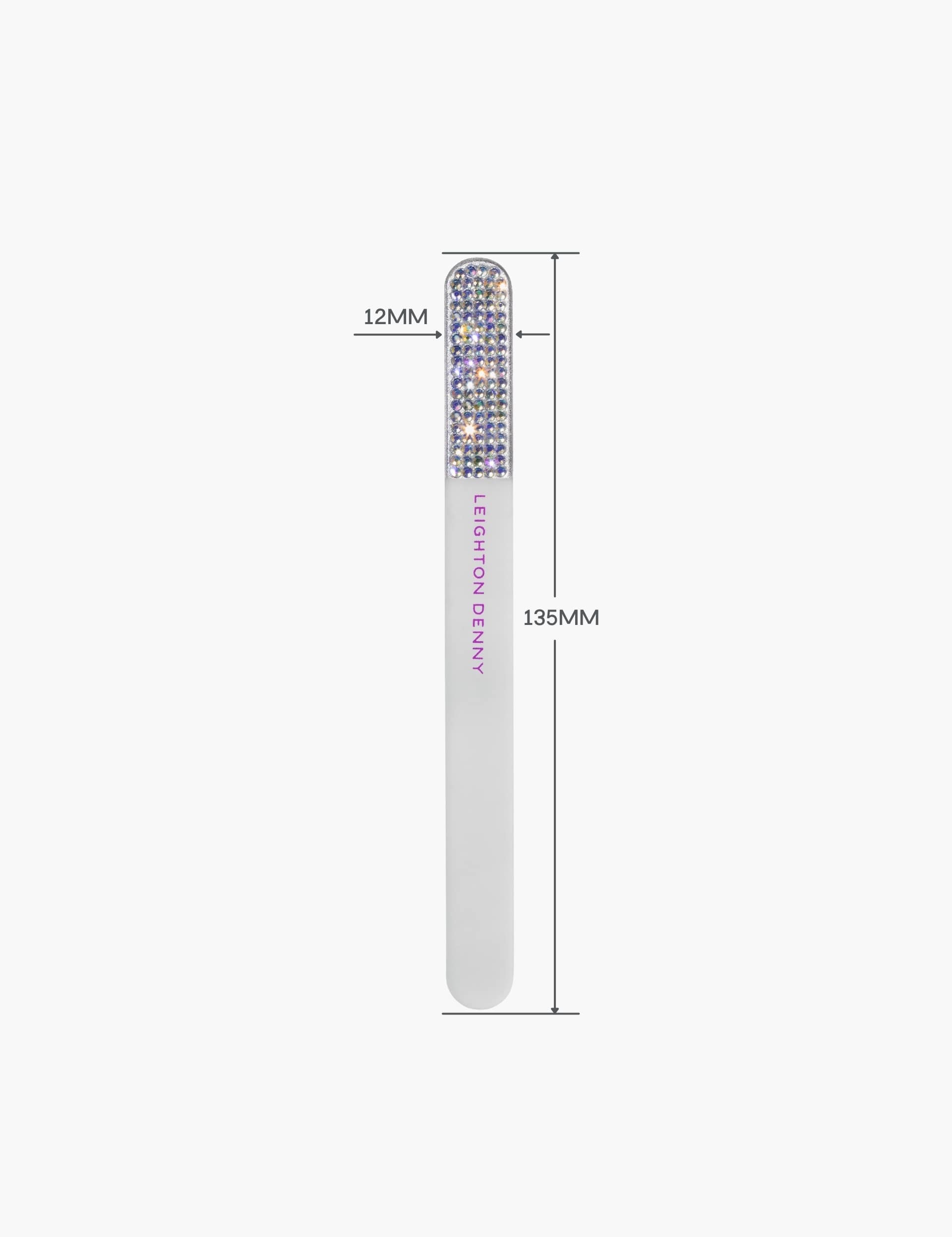 Leighton Denny Crystal Nail File holographic edition 135mm - British product