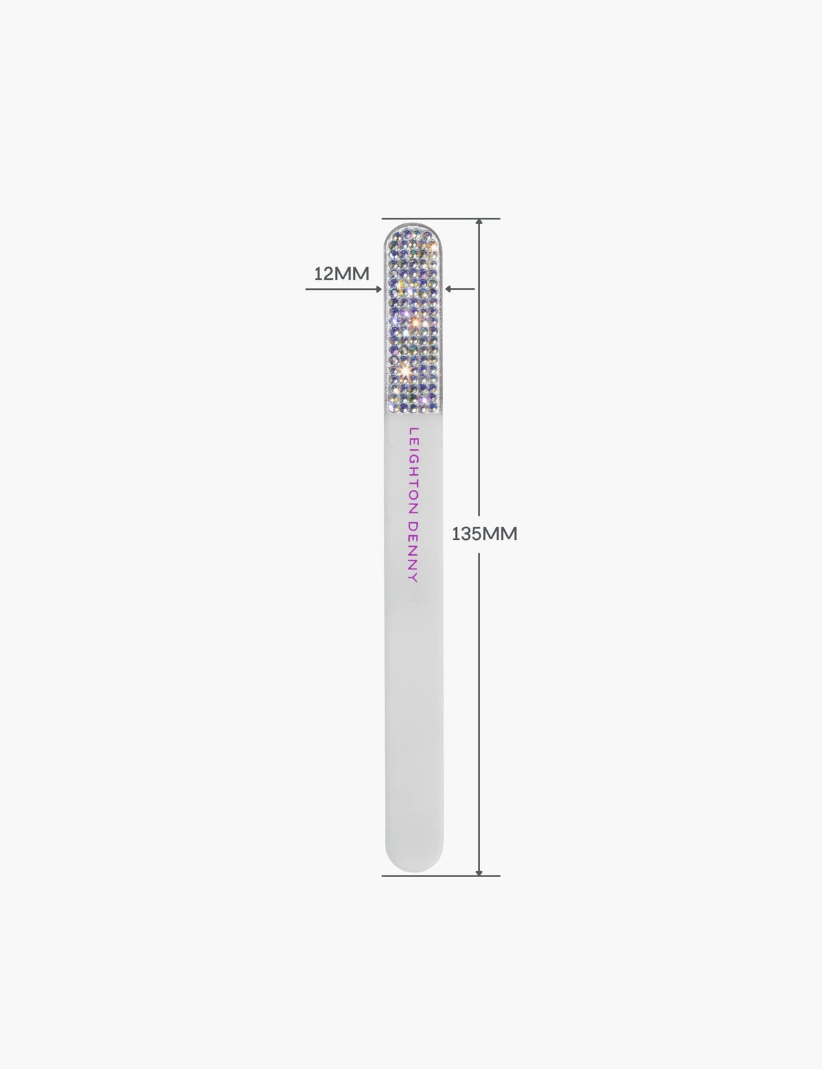 Leighton Denny Crystal Nail File holographic edition 135mm - British product