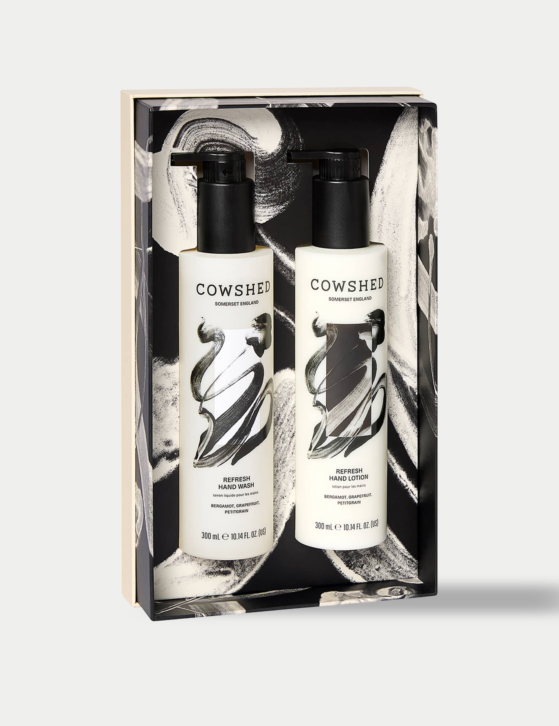 Refresh Hand Care Set hand wash and lotion 300ml each, UK version