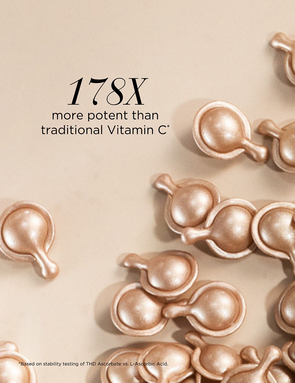 Vitamin C Ceramide Capsules Radiance Renewal Serum 30 Piece GOODS M&S   