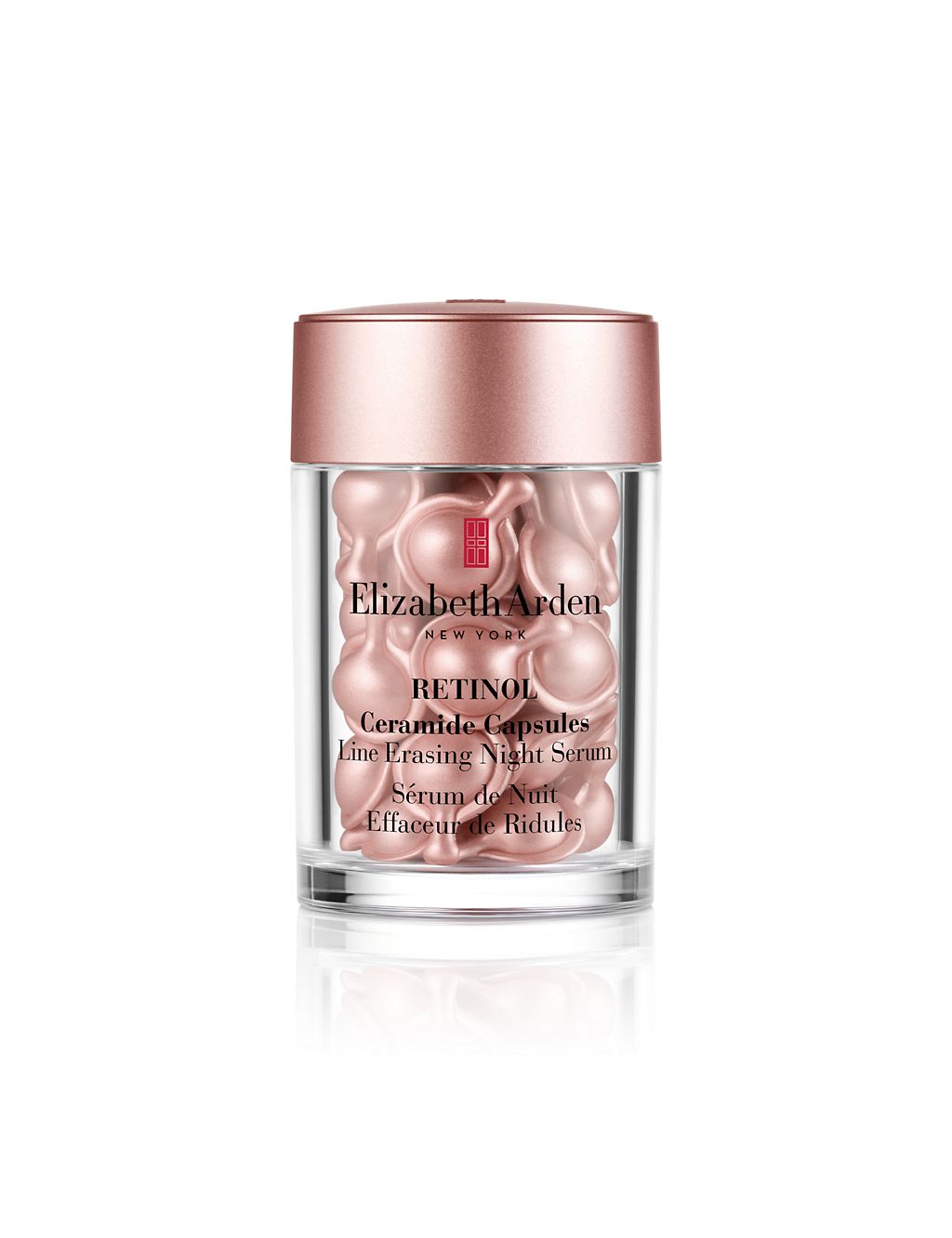 Retinol Ceramide Capsules Line Erasing Night Serum 30-Piece GOODS M&S   